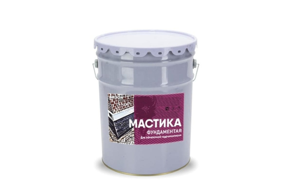 Фундаментная мастика Бизон 20 л 901120