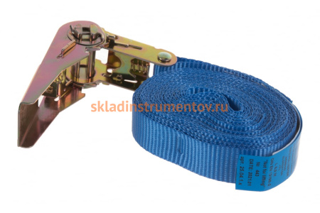 Стяжной ремень для крепления груза 6м, 0,4/0,8 т кольцевой РОМЕК 25.04.1.к 2000000005416