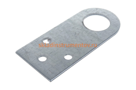 Прямая проушина СИБРТЕХ, 2 мм 90х40 мм цинк 46504