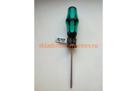 Отвёртка 335 0,8 х 4,0 х 100 мм Wera WE-110004