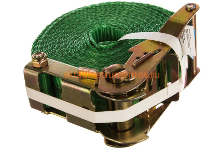 Стяжной ремень для крепления груза 6м, 1,0/2,0тн кольцевой РОМЕК 35.10.1.к 2000000005584