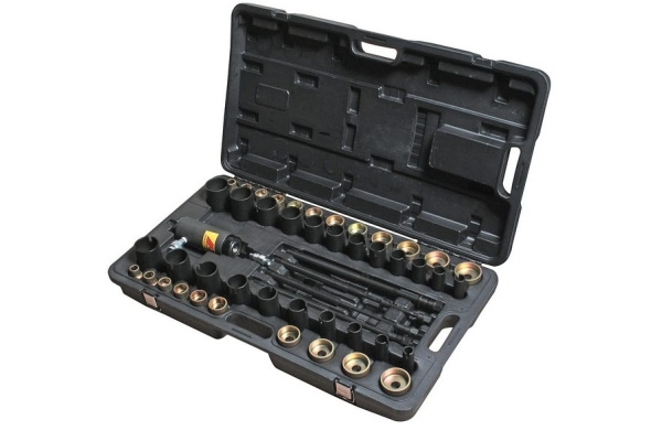 Универсальный набор съемников сайлентблоков (гидравлический привод, кейс) JTC-4704