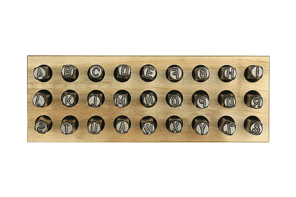 Клейма буквенные латинские, шрифт 5мм STAYER 21505-05