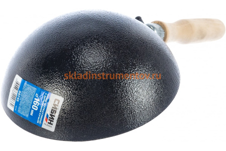 Штукатурный ковш с деревянной ручкой СИБИН 08245