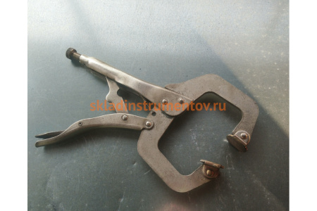 Зажимные клещи для точечных работ 280мм КОБАЛЬТ 244-285