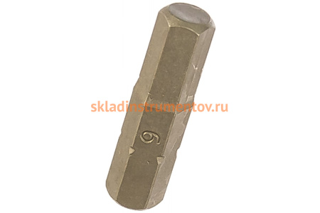 Вставка-бита 1/4"DR шестигранная, H6, 25 мм Ombra 514260