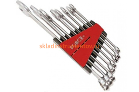 Набор комбинированных ключей 8 предметов дюймовые FORCE 5086S