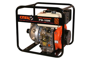 Дизельная мотопомпа СПЕЦ PD15H