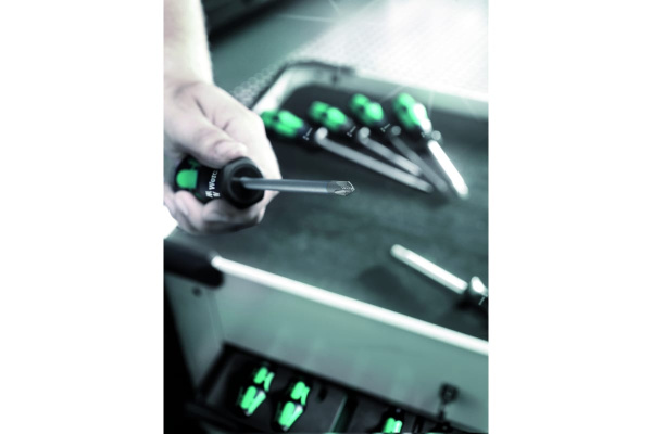 Набор отверток Wera, Kraftform Plus Lasertip с подставкой, 6 предметов, WE-105622