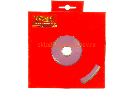 Диск алмазный сплошная кромка G/S по граниту 180D-1.6T-7.5W-22.2 MESSER 01-23-180