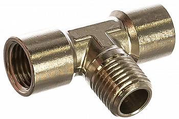 Переходник тройник Т-образный 1252/2 255/2 T-FMF 1/4" GAV 23967