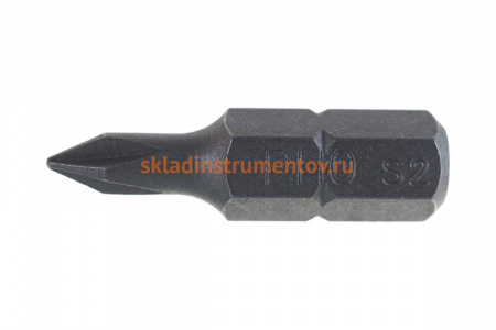 Вставка-бита 1/4"DR крестовая, РН0, 25 мм Ombra 514400