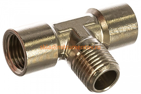 Переходник тройник Т-образный 1252/2 255/2 T-FMF 1/4" GAV 23967