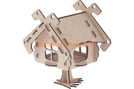 Кормушка для птиц PALISAD Избушка, малая 64001