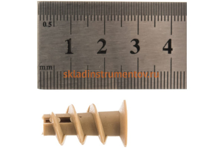 Дюбель нейлоновый с установочным инструментом для гипсокартона 100 шт. (23 мм; ТФ5) ЗУБР 4-301255