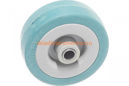 Колесо (50 мм; г/п 35 кг; резина/полипропилен) ЗУБР 30956-50