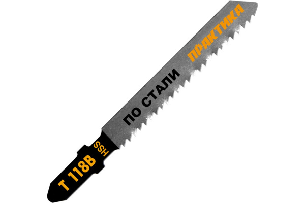 Пилка (2 шт; T118B) для лобзиков ПРАКТИКА 034-489