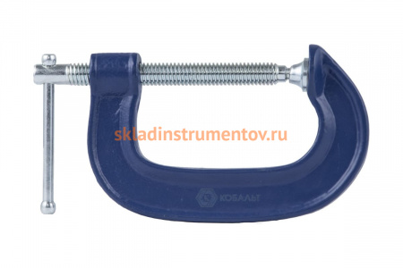 G-образная струбцина 100мм КОБАЛЬТ 244-445