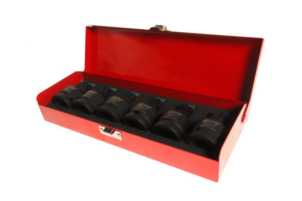 Набор ударных головок HEX 3/4 T70-M18 6шт JTC J606T