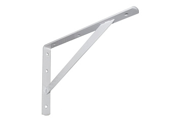 Усиленный кронштейн MFK-TORG модель 9 400х270 4мм белый SB-06 К-24