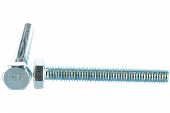 Болт ЗУБР ГОСТ 7798-70, M8 x 60 мм, 3 шт, кл. пр. 5.8, оцинкованный, 303086-08-060