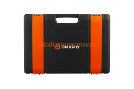 Набор инструментов 1/2, 1/4 дюйма CrV, пластиковый кейс 76 предметов Вихрь 73/6/7/4