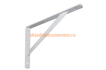 Усиленный кронштейн MFK-TORG модель 9 500х340 4мм белый SB-06 К-26