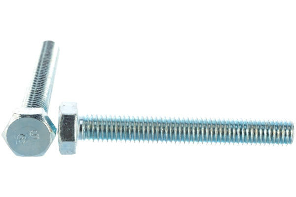 Болт ЗУБР ГОСТ 7798-70, M8 x 60 мм, 3 шт, кл. пр. 5.8, оцинкованный, 303086-08-060