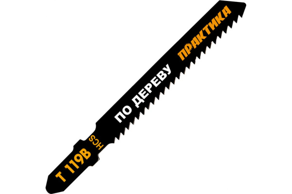 Пилка (2 шт; T119B) для лобзиков ПРАКТИКА 034-588