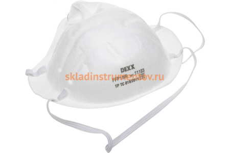 Фильтрующая противоаэрозольная полумаска DEXX FFP1 11103