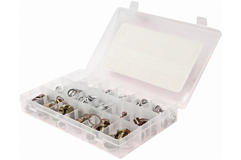 Алюминиевая шайба и пробка поддона картера в боксе 534шт JTC-2019A