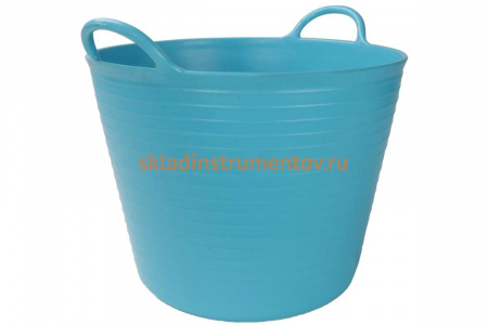 Корзина пластиковая голубая №3 RUBI 40л 88722