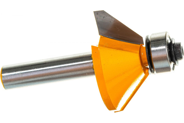 Фреза кромочная конусная (31.8х13 мм; 45°; хвостовик 8 мм) по дереву Энкор 9235