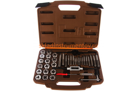 Набор метчиков и плашек Ombra OMT40S 40 предметов