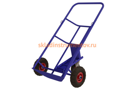 Тележка для бочек RUSKLAD КБ 2 с литыми колёсами Тележка для бочек RUSKLAD КБ 2 с литыми колёсами