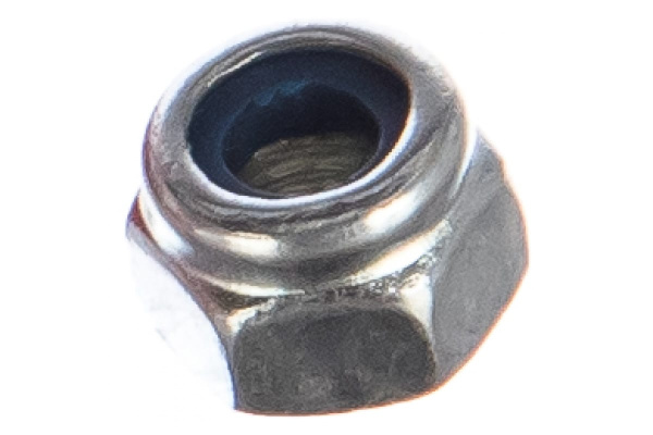 Гайка ЗУБР DIN 985 с нейлоновым кольцом, M4, 20 шт, кл. пр. 6, 303586-04