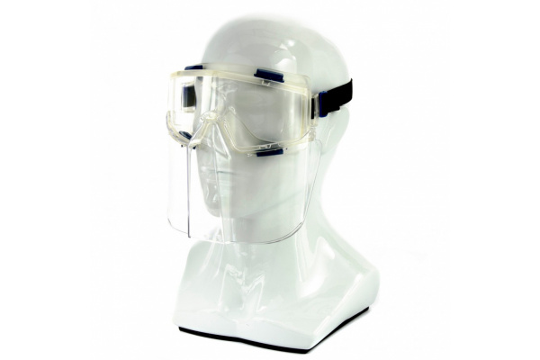 Защитные очки СИБРТЕХ Панорама, в комплекте со щитком, СИБРТЕХ/Россия 89167