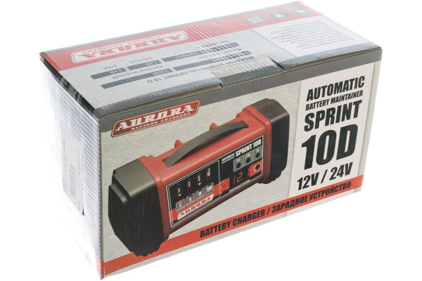 Зарядное устройство Aurora SPRINT10 D automatic 12/24В 14707 Зарядное устройство Aurora SPRINT10 D automatic 12/24В 14707