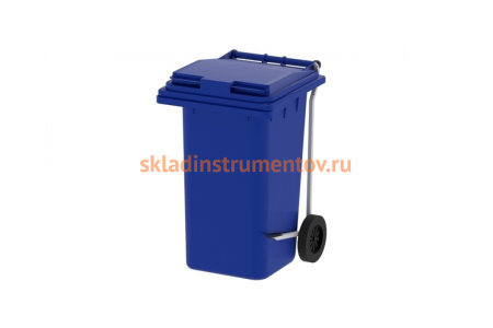 Мусорный бак с крышкой и педалью Верстакофф 240 л 24.С21.1