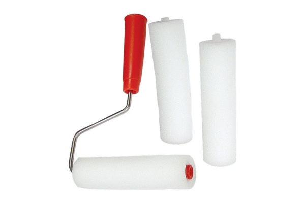 Валик СИБРТЕХ ПОРОЛОН с ручкой + 2 шубки 80445