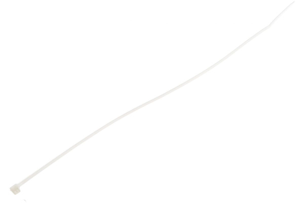 Нейлоновые хомуты Зубр белые, 2.5x200 мм, 100 шт. 309010-25-200