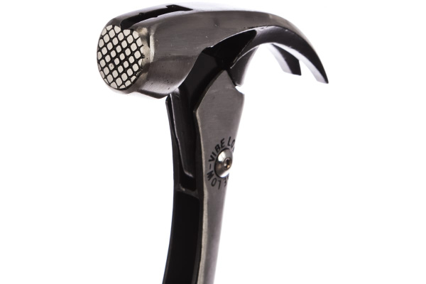 Молоток-гвоздодер (кованый, с амортизатором, обрезиненная ручка) 0,5кг ВАРЯГ 85325 тов-146434