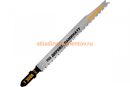 Пилка (2 шт; T308B) для лобзиков ПРАКТИКА 775-358