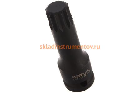 Бита-головка ударная 1/2" SPLINE М18 L=78мм JTC 447718