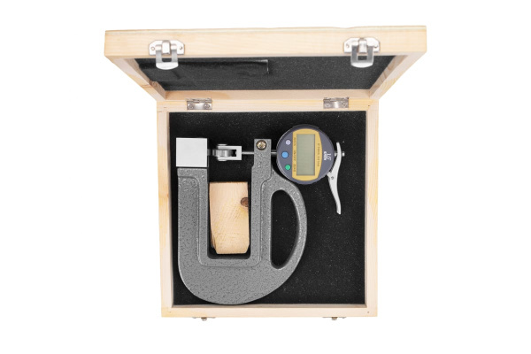 Индикаторный электронный настольный толщиномер SHAN ТНЦ 0-10, 0.01, L=100мм 861869