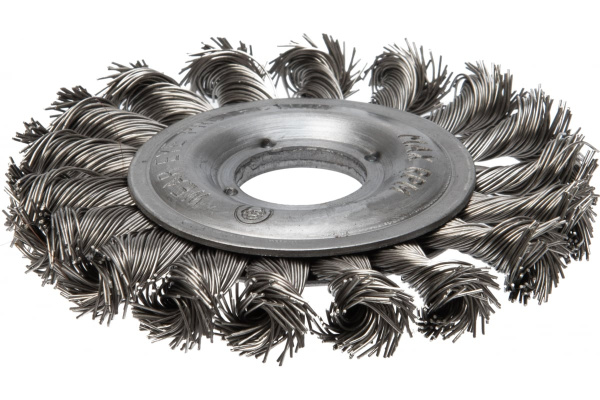 Щетка цилиндрическая со жгутовой нержавеющей проволокой Эксперт 563 (100 мм; 22.2 мм) Профоснастка 20806003