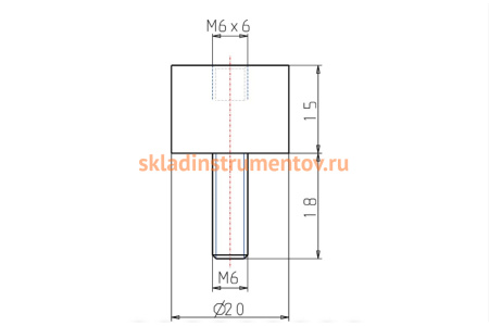 Резинометаллический буфер KIPP K0568.02001555