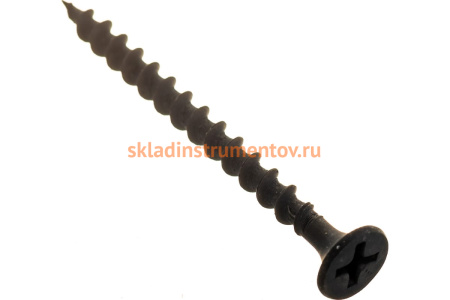 Фосфатированные саморезы по дереву Зубр с крупной резьбой PH2 3,5x51 мм 750 шт 300035-35-051