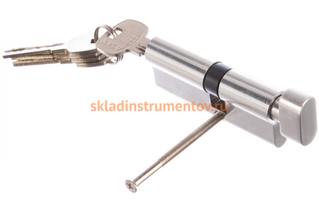 Цилиндровый механизм с вертушкой AJAX AX202/80 mm 40+10+30 CP хром 5 кл. 41291