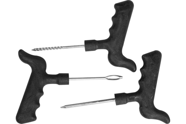 Набор для ремонта бескамерных шин (шило, игла, рашпиль) STAYER 43270-H3